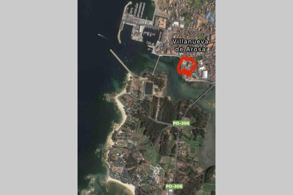 Apartamento Plaza Del Parque Vilanova de Arousa Zewnętrze zdjęcie